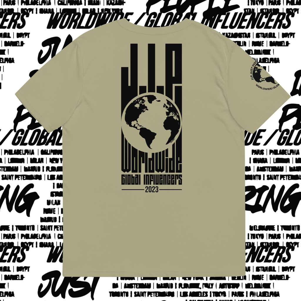 J.I.P. Worldwide Unisex organic cotton t-shirt