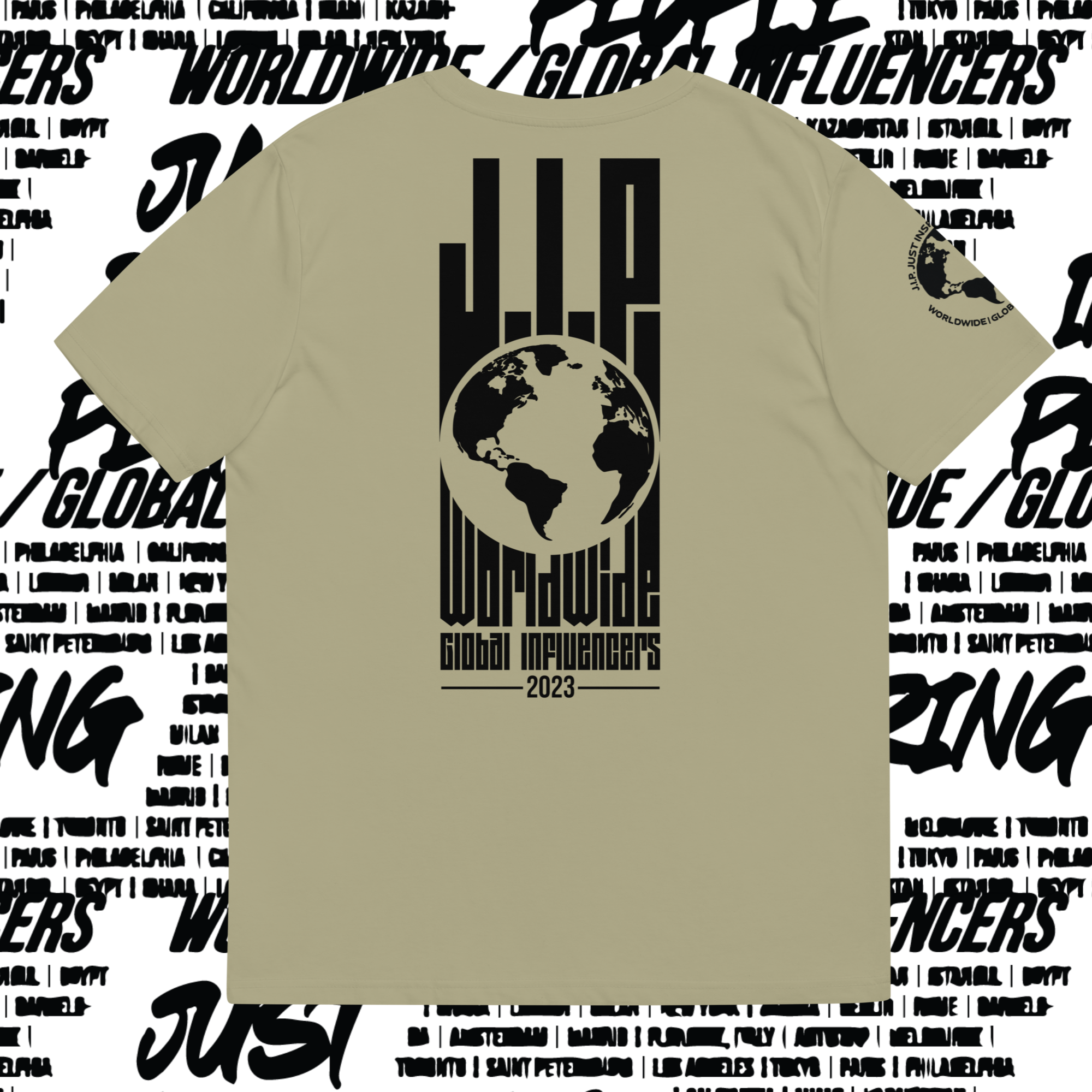 J.I.P. Worldwide Unisex organic cotton t-shirt