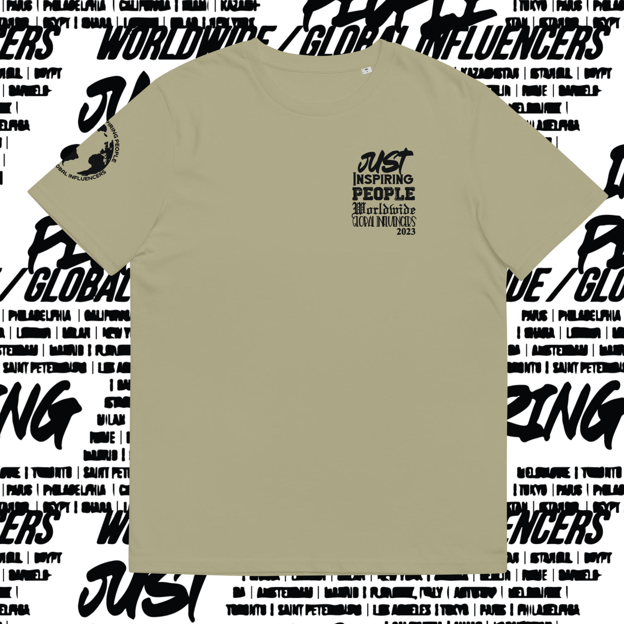 J.I.P. Worldwide Unisex organic cotton t-shirt