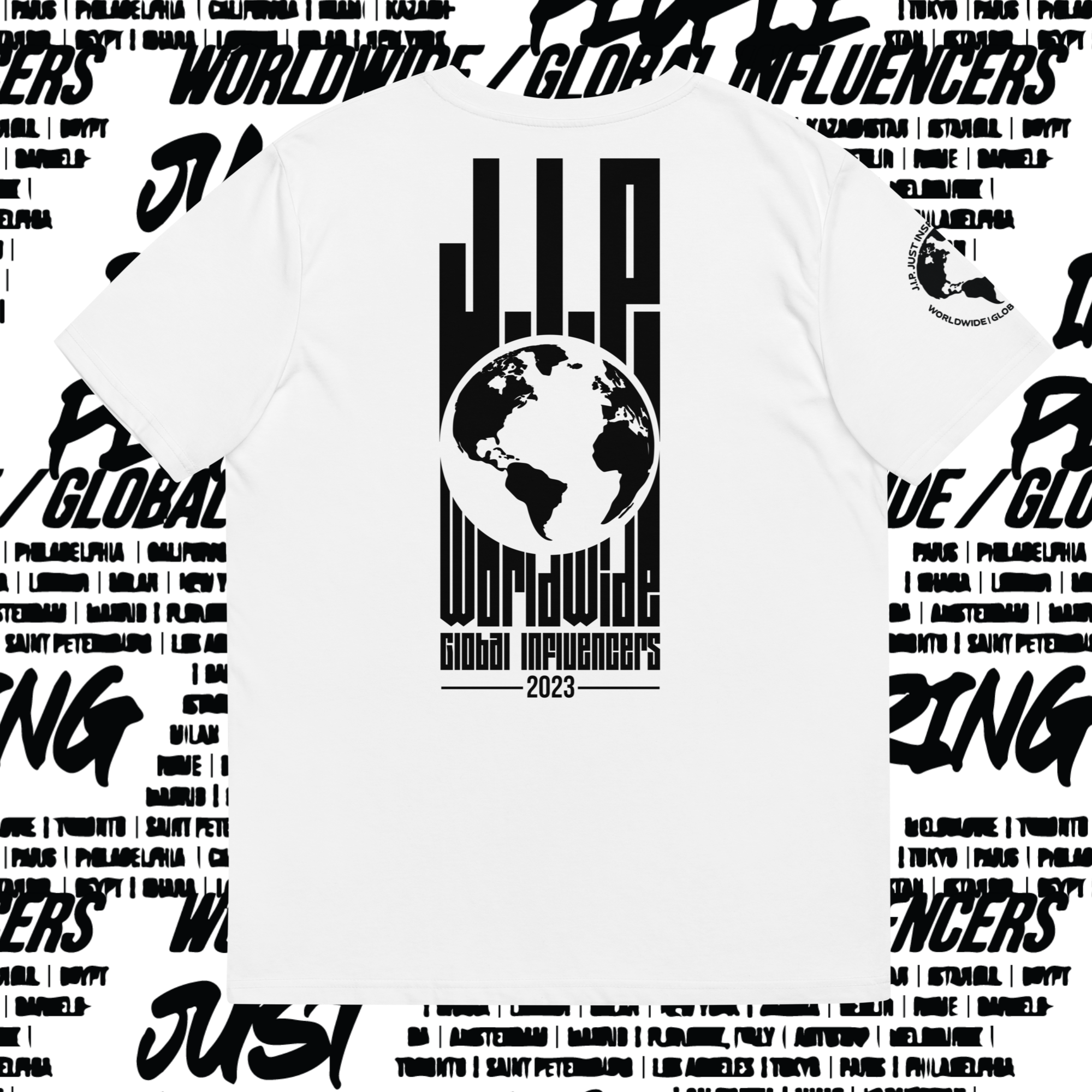 J.I.P. Worldwide Unisex organic cotton t-shirt