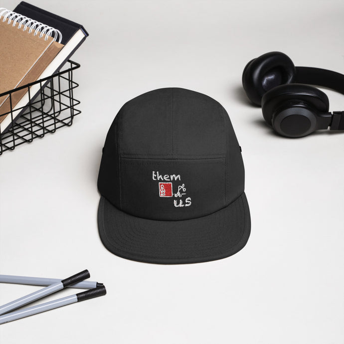 THEM VS. US Five Panel Cap