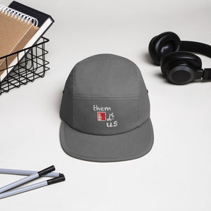 THEM VS. US Five Panel Cap