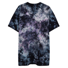 Load image into Gallery viewer, CREATEd 2 LIVE . LivE 2 cREATe Oversized tiedye Tshirt
