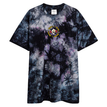 Load image into Gallery viewer, CREATEd 2 LIVE . LivE 2 cREATe Oversized tiedye Tshirt
