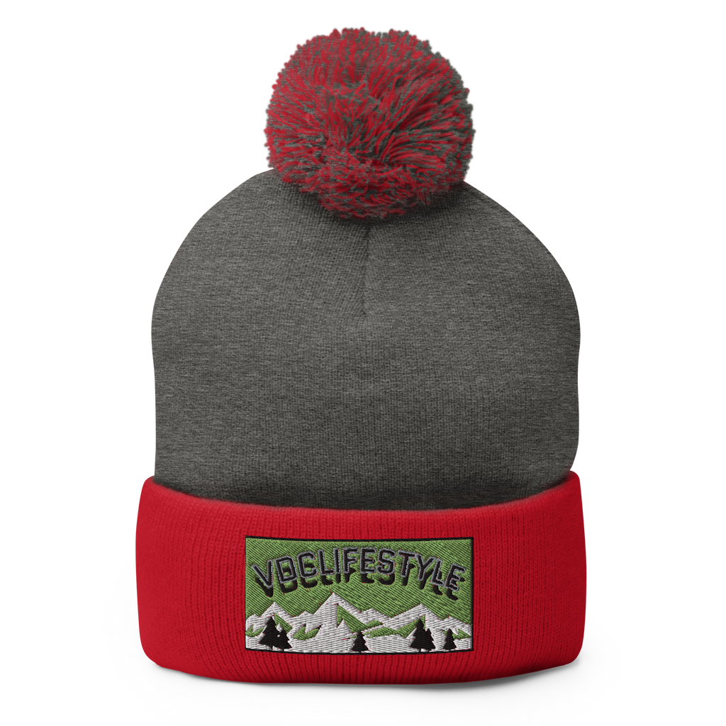 Mount VDC Pom-Pom Beanie