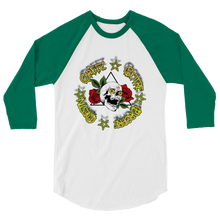 Load image into Gallery viewer, Live 2 cREATe! 3/4 sleeve raglan shirt
